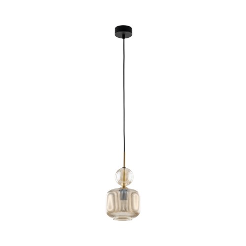 SOPHIA COGNAC Lampa wisząca 1XE14 11038 TK Lighting Czarny, Koniak Koniak Bursztyn