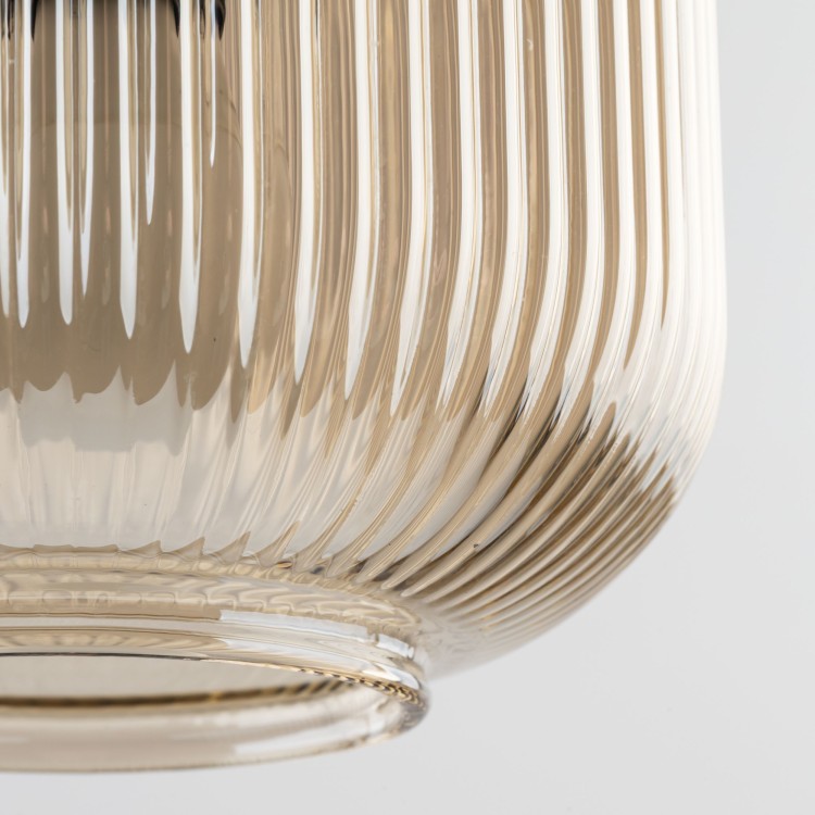 SOPHIA COGNAC Lampa wisząca 1XE14 11038 TK Lighting Czarny, Koniak Koniak Bursztyn