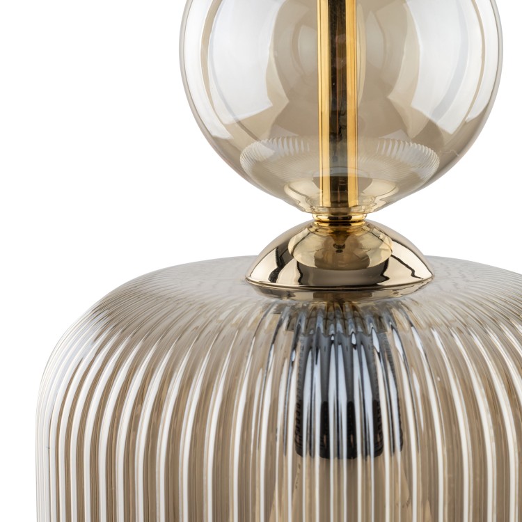 SOPHIA COGNAC Lampa wisząca 1XE14 11038 TK Lighting Czarny, Koniak Koniak Bursztyn