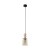SOPHIA COGNAC Lampa wisząca 1XE14 11039 TK Lighting Bursztyn, Czarny Brązowy