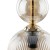 SOPHIA COGNAC Lampa wisząca 1XE14 11039 TK Lighting Bursztyn, Czarny Brązowy