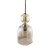 SOPHIA COGNAC Lampa wisząca 1XE14 11039 TK Lighting Bursztyn, Czarny Brązowy