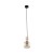 SOPHIA COGNAC Lampa wisząca 1XE14 11040 TK Lighting Czarny, Bursztyn Brązowy