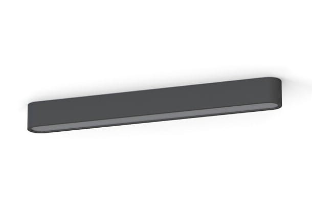 Oprawa liniowa sufitowa SOFT CEILING LED 60X6 GRAPHITE 7527 NOWODVORSKI Lighting T8 60cm Loft nowoczesna lampa sufitowa oświetleniowa grafitowa Inspiracje Premium