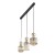 SOPHIA COGNAC Lampa wisząca 3XE14 11042 TK Lighting Czarny, Koniak Koniak Bursztyn