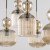 SOPHIA COGNAC Lampa wisząca 8XE14 11045 TK Lighting Czarny, Koniak Koniak Bursztyn
