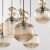 SOPHIA COGNAC Lampa wisząca 8XE14 11045 TK Lighting Czarny, Koniak Koniak Bursztyn