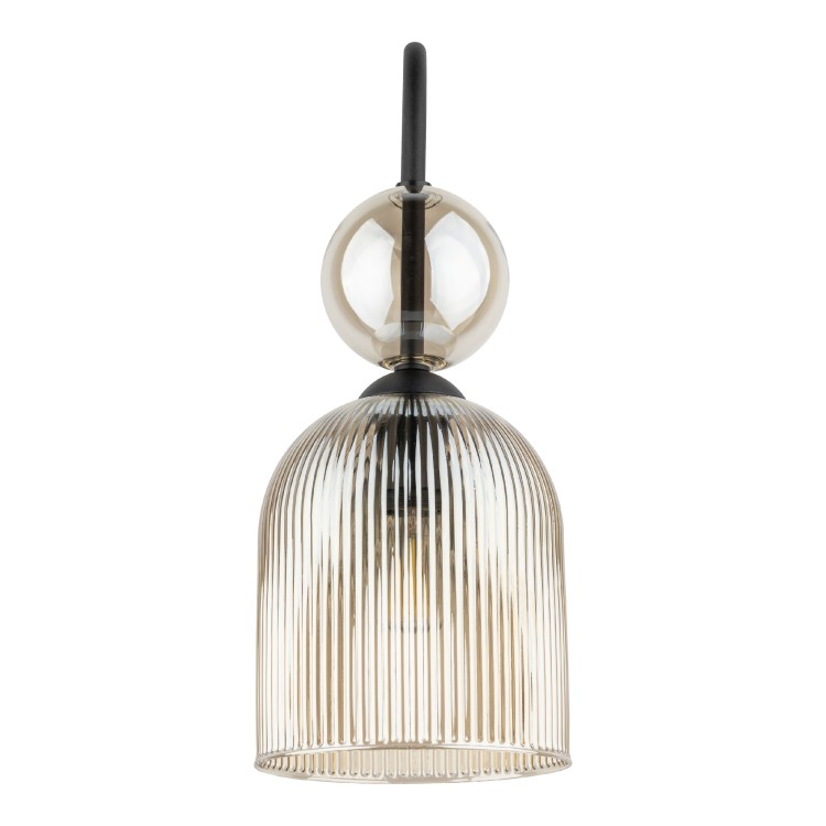 SOPHIA COGNAC Kinkiet 1XE14 11140 TK Lighting Czarny, Koniak Koniak Bursztyn