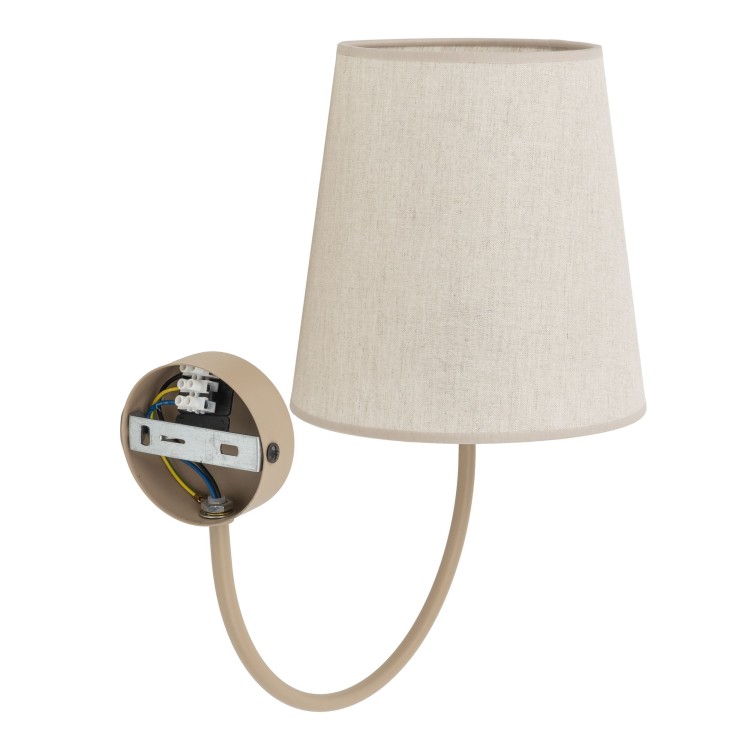 CANDI SABIA Kinkiet 1XE27 11071 TK Lighting Beż Beżowy