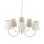 CANDI SABIA Lampa wisząca 6XE27 11072 TK Lighting Beż Beżowy