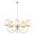 CANDI SABIA Lampa wisząca 6XE27 11072 TK Lighting Beż Beżowy