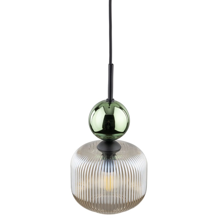 SOPHIA GREEN COGNAC Lampa wisząca 1XE14 11144 TK Lighting Koniak, Czarny Koniak Zielony