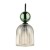 SOPHIA GREEN COGNAC Kinkiet 1XE14 11143 TK Lighting Czarny, Zielony Koniak