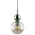 SOPHIA GREEN COGNAC Lampa wisząca 1XE14 11145 TK Lighting Czarny, Zielony Koniak