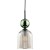 SOPHIA GREEN COGNAC Lampa wisząca 1XE14 11146 TK Lighting Czarny, Zielony Koniak
