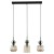 SOPHIA GREEN COGNAC Lampa wisząca 3XE14 11147 TK Lighting Czarny, Zielony Koniak