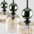 SOPHIA GREEN COGNAC Lampa wisząca 3XE14 11147 TK Lighting Czarny, Zielony Koniak