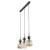 SOPHIA GREEN COGNAC Lampa wisząca 3XE14 11147 TK Lighting Czarny, Zielony Koniak