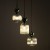 SOPHIA GREEN COGNAC Lampa wisząca 3XE14 11148 TK Lighting Czarny, Zielony Koniak