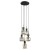 SOPHIA GREEN COGNAC Lampa wisząca 5XE14 11149 TK Lighting Czarny, Zielony