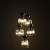 SOPHIA GREEN COGNAC Lampa wisząca 5XE14 11149 TK Lighting Czarny, Zielony