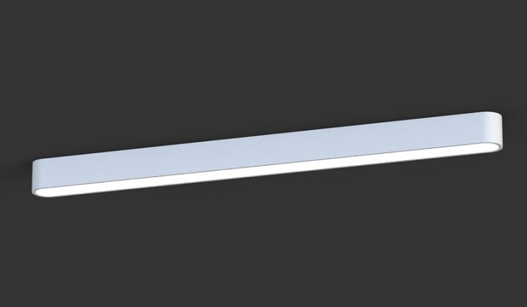 Oprawa liniowa sufitowa SOFT CEILING LED 90X6 WHITE 7546 NOWODVORSKI Lighting T8 90cm Loft nowoczesna lampa sufitowa oświetleniowa biała Inspiracje Premium