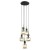 SOPHIA GREEN COGNAC Lampa wisząca 5XE14 11149 TK Lighting Czarny, Zielony