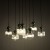 SOPHIA GREEN COGNAC Lampa wisząca 8XE14 11151 TK Lighting Czarny, Zielony Koniak