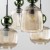 SOPHIA GREEN COGNAC Lampa wisząca 8XE14 11151 TK Lighting Czarny, Zielony Koniak