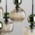 SOPHIA GREEN COGNAC Lampa wisząca 8XE14 11151 TK Lighting Czarny, Zielony Koniak