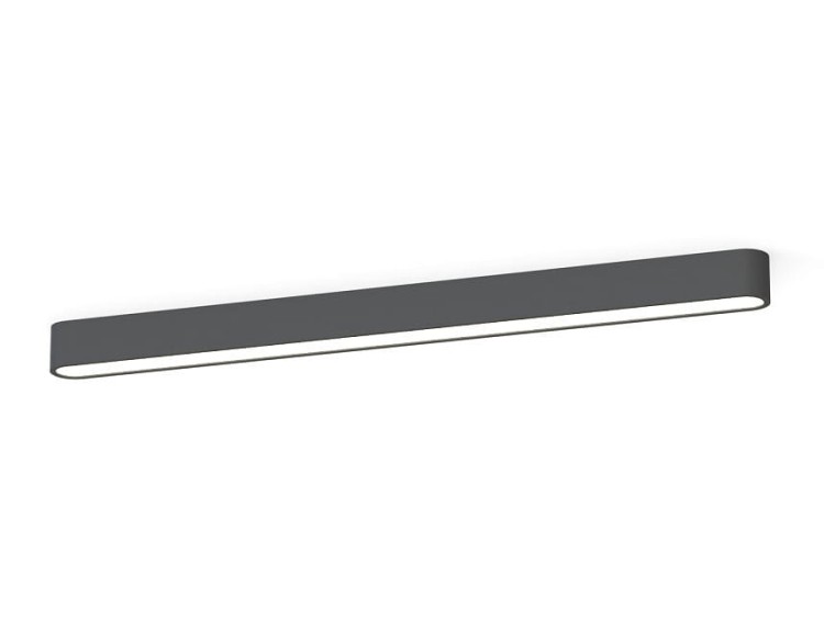 Oprawa liniowa sufitowa SOFT CEILING LED 90X6 GRAPHITE 7533 NOWODVORSKI Lighting T8 90cm Loft nowoczesna lampa sufitowa oświetleniowa grafitowa Inspiracje Premium