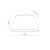 FORMO WHITE Lampa sufitowa 2XE27 380 11204 TK Lighting Biały Biały