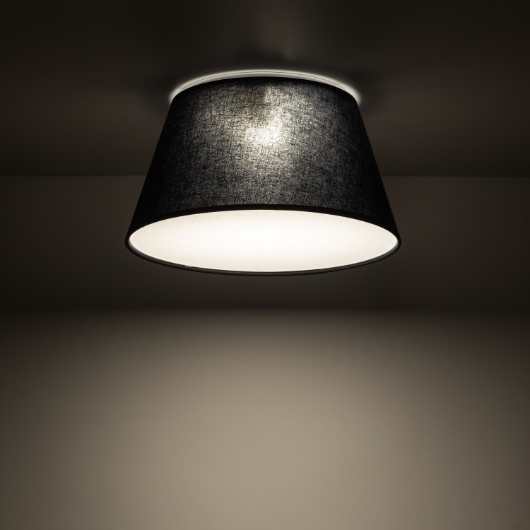 FORMO BLACK Lampa sufitowa 2XE27 380 11206 TK Lighting Biały Czarny