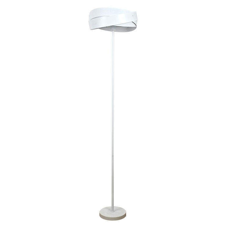TERRA WHITE Lampa podłogowa 1XE27 6986 TK Lighting Biały Biały