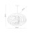 MONTOYA BLACK Lampa sufitowa 4XE27 6125 TK Lighting Czarny Czarny