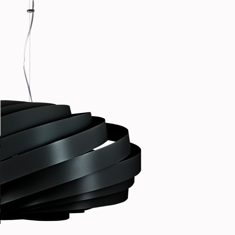 MONTOYA BLACK Lampa wisząca 4X27 6126 TK Lighting Czarny Czarny