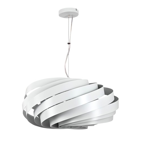 MONTOYA WHITE Lampa wisząca 4XE27 6127 TK Lighting Biały Biały