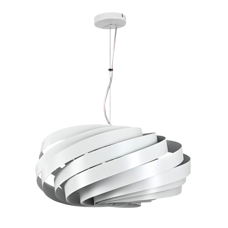 MONTOYA WHITE Lampa wisząca 4XE27 6127 TK Lighting Biały Biały