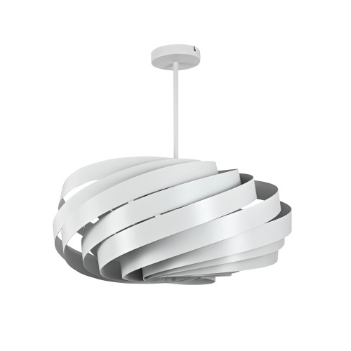 MONTOYA WHITE Lampa sufitowa 4XE27 6136 TK Lighting Biały Biały
