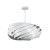 MONTOYA WHITE Lampa sufitowa 4XE27 6136 TK Lighting Biały Biały