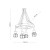 MOLINO BLACK Lampa wisząca 4XE27 6128 TK Lighting Czarny, Słomkowy Czarny, Słomkowy