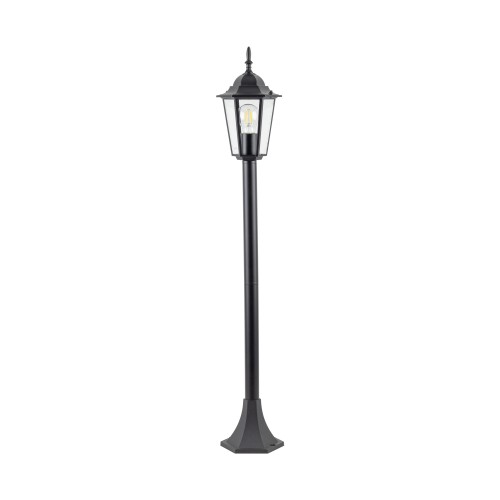 ARRAIA BLACK Lampa stojąca ogrodowa 1XE27 16124 TK Lighting Czarny Transparentny