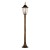 ARRAIA GOLD Lampa stojąca ogrodowa 1XE27 16125 TK Lighting Czarny, Złoty Transparentny