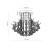 DIOGO CHROM Lampa sufitowa 3XE14 6995 TK Lighting