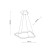 LIMA GOLD Lampa wisząca LED 26W 6368 TK Lighting Złoty Biały