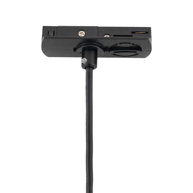 TRACER BLACK 1XG9 10819 TK Lighting Czarny Brązowy