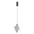 ELVA BLACK Lampa wisząca LED 8W 18213 TK Lighting Czarny Grafitowy