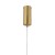 ELVA BRASS Lampa wisząca LED 22W 18214 TK Lighting Mosiądz Bursztyn