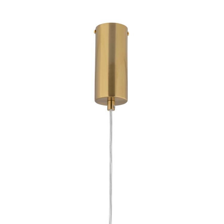 ELVA BRASS Lampa wisząca LED 22W 18214 TK Lighting Mosiądz Bursztyn