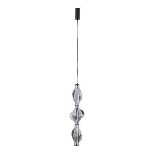 ELVA BLACK Lampa wisząca LED 22W 18215 TK Lighting Czarny Grafitowy
